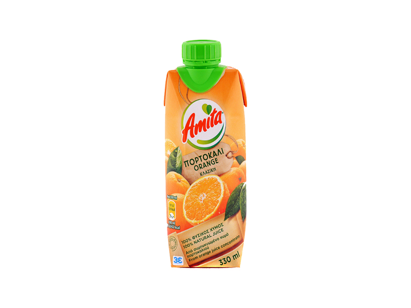 Amita Πορτοκάλι 330ml - Αναψυκτικά - Mammas Pizza | Online Delivery